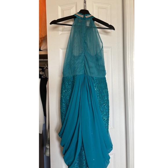 Blue Turquoise Midi Dress - Picture 2 of 2